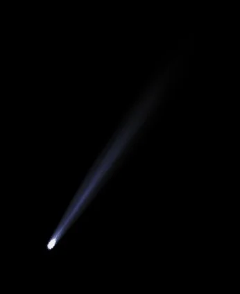 Starry Night mô tả sao chổi Hale-Bopp